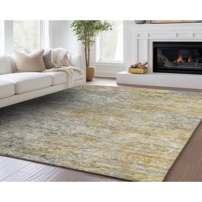 Dalyn Luxury Washable Trevi TV13 Gray 9' x 12' Rug