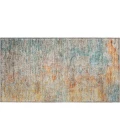 Dalyn Luxury Washable Trevi TV13 Teal 1'8" x 2'6" Rug
