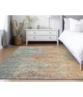 Dalyn Luxury Washable Trevi TV13 Teal 3' x 5' Rug