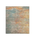 Dalyn Luxury Washable Trevi TV13 Teal 3' x 5' Rug
