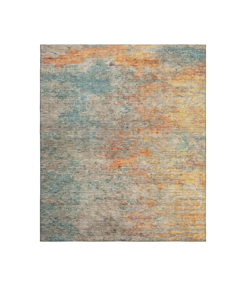 Dalyn Luxury Washable Trevi TV13 Teal 3' x 5' Rug