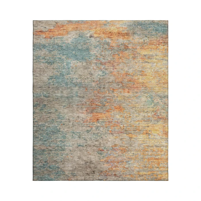 Dalyn Luxury Washable Trevi TV13 Teal 5' x 7'6" Rug