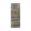 Dalyn Luxury Washable Trevi TV14 Gray 2'3" x 7'6" Runner Rug