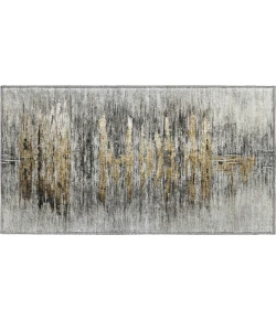 Dalyn Luxury Washable Trevi TV14 Gray 1'8" x 2'6" Rug