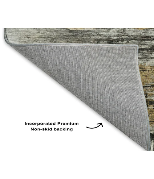 Dalyn Luxury Washable Trevi TV14 Gray 3' x 5' Rug