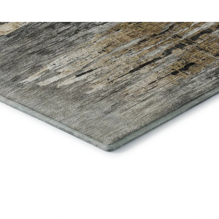 Dalyn Luxury Washable Trevi TV14 Gray 8' x 8' Round Rug