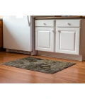 Dalyn Luxury Washable Trevi TV15 Mocha 1'8" x 2'6" Rug