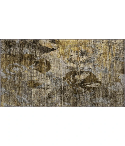 Dalyn Luxury Washable Trevi TV15 Mocha 1'8" x 2'6" Rug