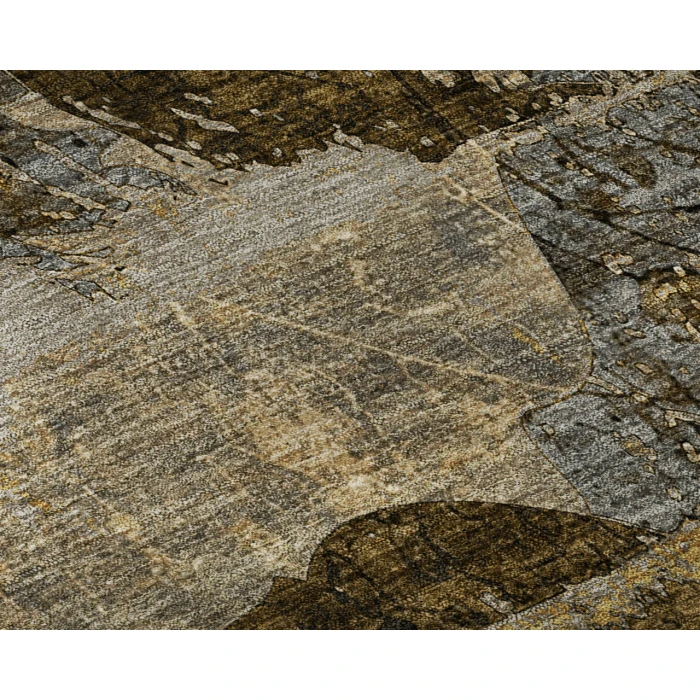 Dalyn Luxury Washable Trevi TV15 Mocha 2'3" x 7'6" Runner Rug