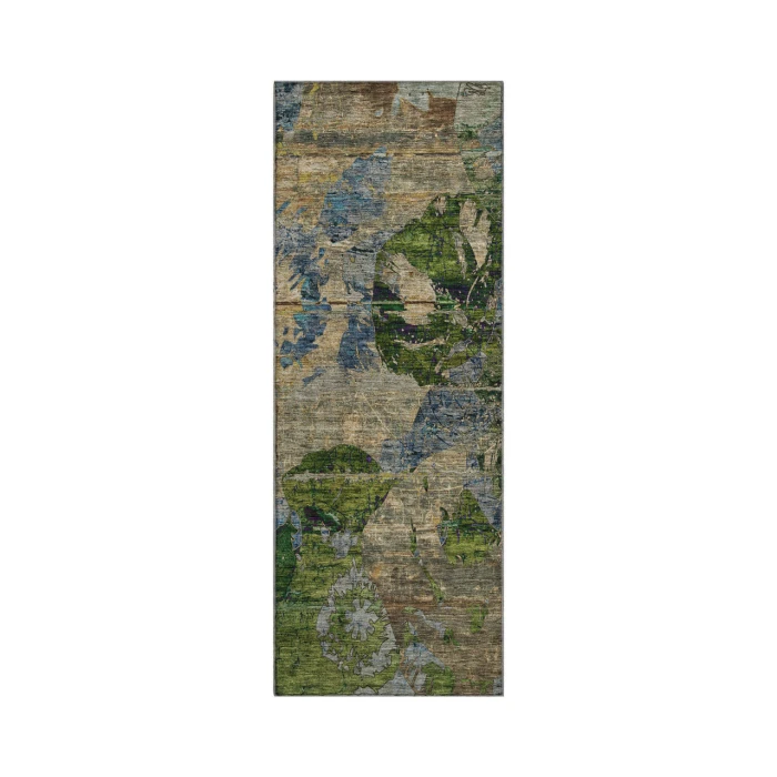 Dalyn Luxury Washable Trevi TV15 Taupe 2'3" x 7'6" Runner Rug