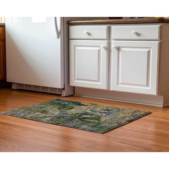 Dalyn Luxury Washable Trevi TV15 Taupe 1'8" x 2'6" Rug