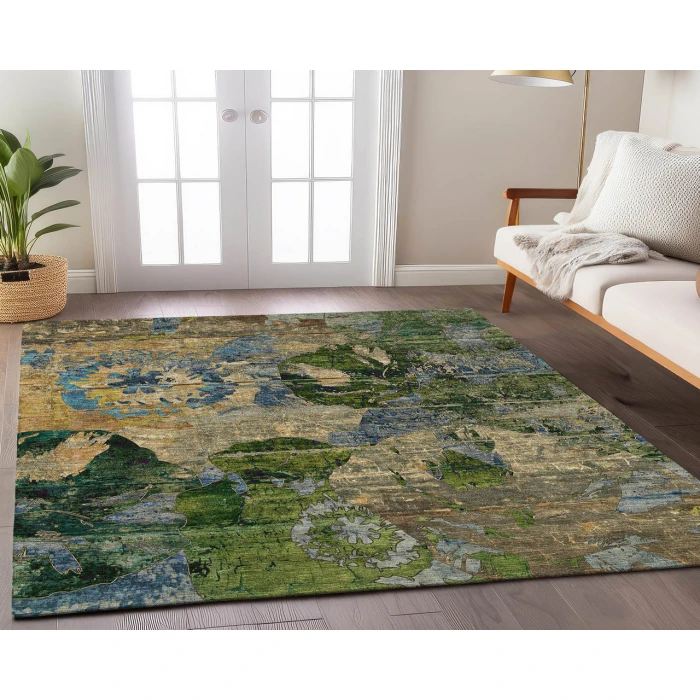 Dalyn Luxury Washable Trevi TV15 Taupe 10' x 14' Rug