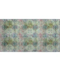 Dalyn Luxury Washable Trevi TV16 Green 1'8" x 2'6" Rug