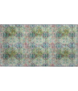 Dalyn Luxury Washable Trevi TV16 Green 1'8" x 2'6" Rug