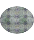 Dalyn Luxury Washable Trevi TV16 Purple 8' x 8' Round Rug