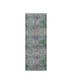 Dalyn Luxury Washable Trevi TV16 Purple 2'3" x 7'6" Runner Rug