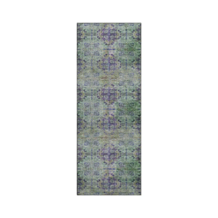 Dalyn Luxury Washable Trevi TV16 Purple 2'3" x 7'6" Runner Rug