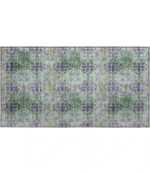 Dalyn Luxury Washable Trevi TV16 Purple 1'8" x 2'6" Rug