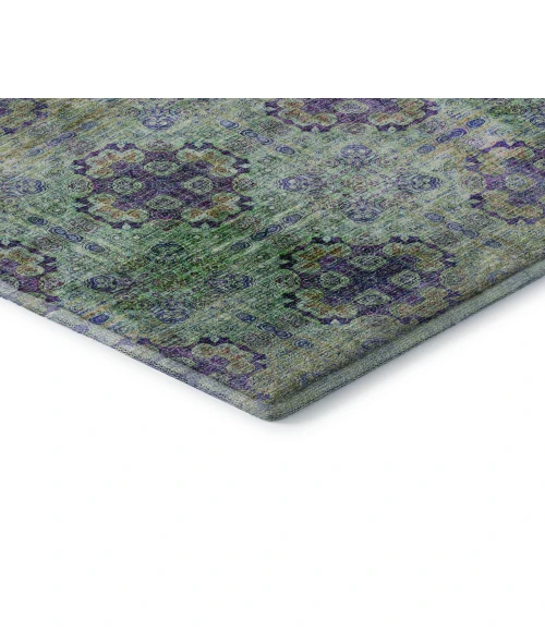 Dalyn Luxury Washable Trevi TV16 Purple 8' x 8' Round Rug