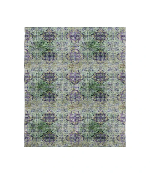 Dalyn Luxury Washable Trevi TV16 Purple 5' x 7'6" Rug