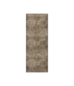 Dalyn Luxury Washable Trevi TV16 Taupe 2'3" x 7'6" Runner Rug