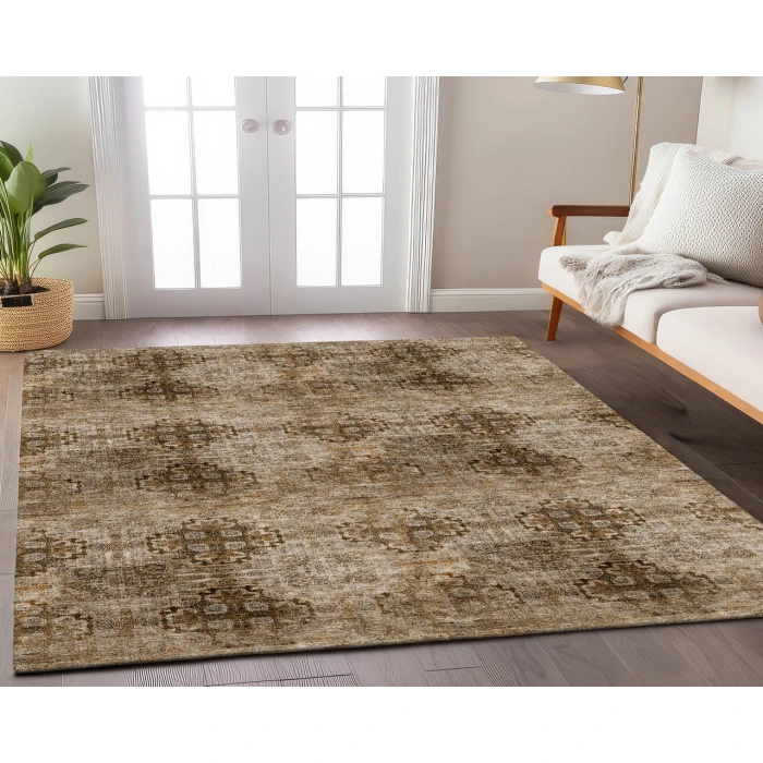 Dalyn Luxury Washable Trevi TV16 Taupe 5' x 7'6" Rug