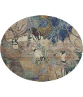 Dalyn Luxury Washable Trevi TV17 Beige 8' x 8' Round Rug