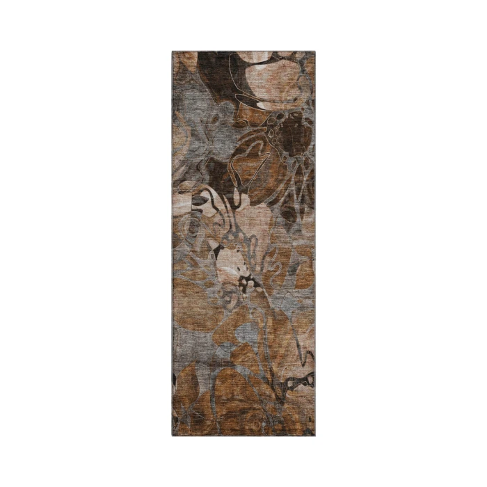 Dalyn Luxury Washable Trevi TV17 Paprika 2'3" x 7'6" Runner Rug