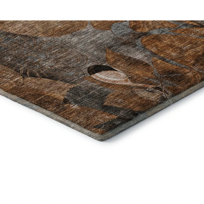 Dalyn Luxury Washable Trevi TV17 Paprika 9' x 12' Rug
