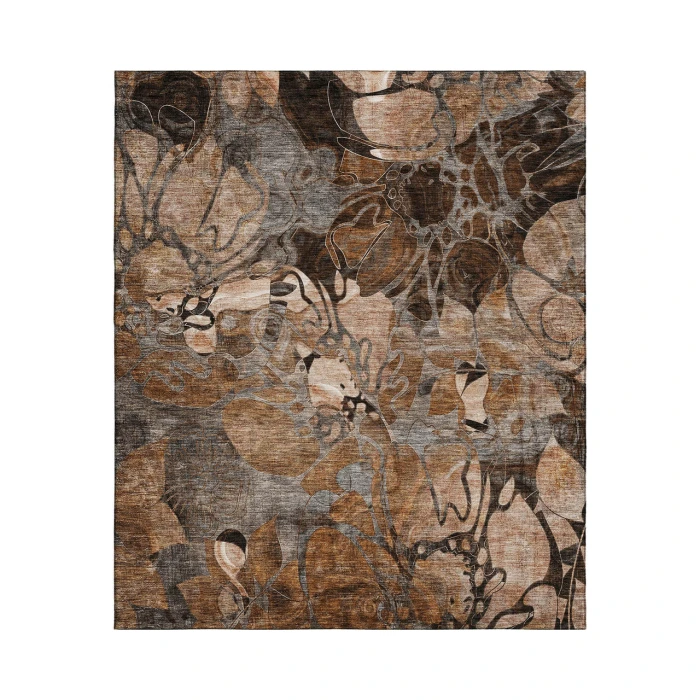 Dalyn Luxury Washable Trevi TV17 Paprika 9' x 12' Rug