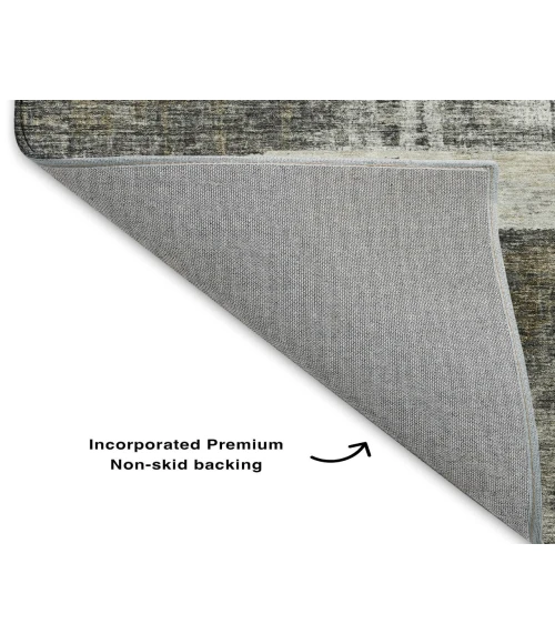 Dalyn Luxury Washable Trevi TV18 Gray 3' x 5' Rug