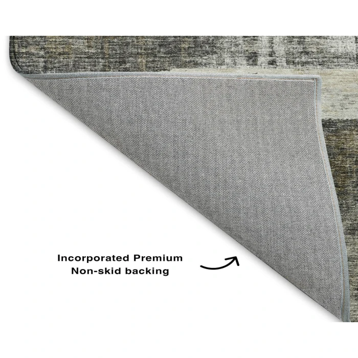 Dalyn Luxury Washable Trevi TV18 Gray 2'6" x 3'10" Rug