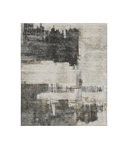 Dalyn Luxury Washable Trevi TV18 Gray 3' x 5' Rug