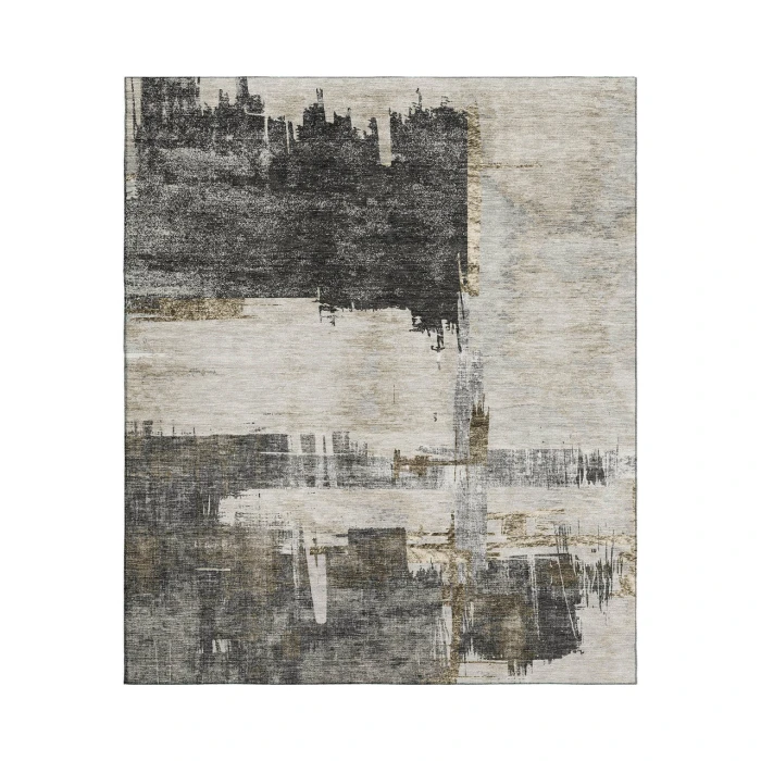 Dalyn Luxury Washable Trevi TV18 Gray 2'6" x 3'10" Rug