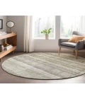 Dalyn Luxury Washable Trevi TV19 Taupe 8' x 8' Round Rug