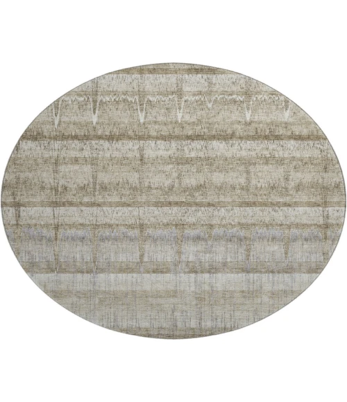 Dalyn Luxury Washable Trevi TV19 Taupe 8' x 8' Round Rug