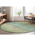 Dalyn Luxury Washable Trevi TV1 Aloe 8' x 8' Round Rug