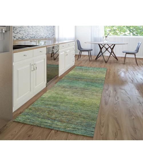 Dalyn Luxury Washable Trevi TV1 Aloe 2'3" x 7'6" Runner Rug