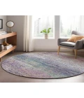 Dalyn Luxury Washable Trevi TV1 Blush 8' x 8' Round Rug