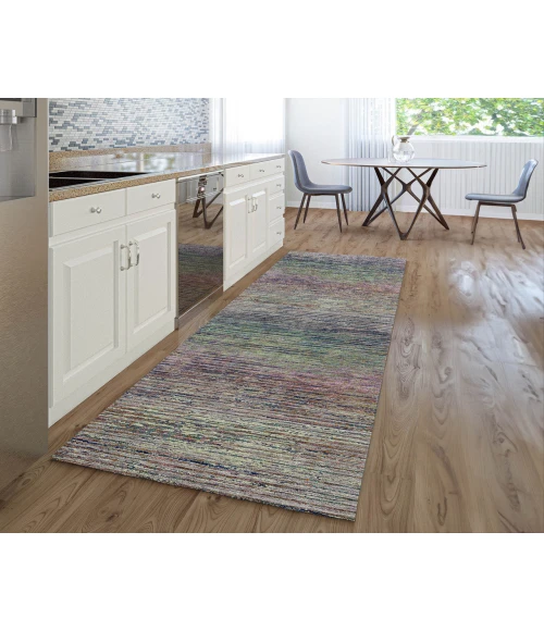 Dalyn Luxury Washable Trevi TV1 Blush 2'3" x 7'6" Runner Rug