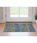 Dalyn Luxury Washable Trevi TV1 Denim 1'8" x 2'6" Rug