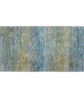 Dalyn Luxury Washable Trevi TV1 Denim 1'8" x 2'6" Rug