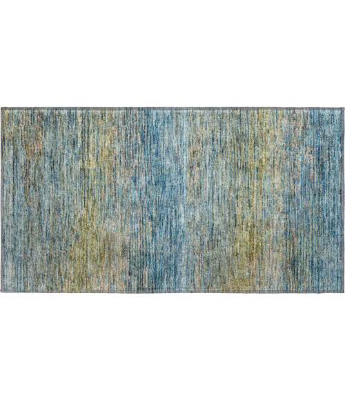 Dalyn Luxury Washable Trevi TV1 Denim 1'8" x 2'6" Rug