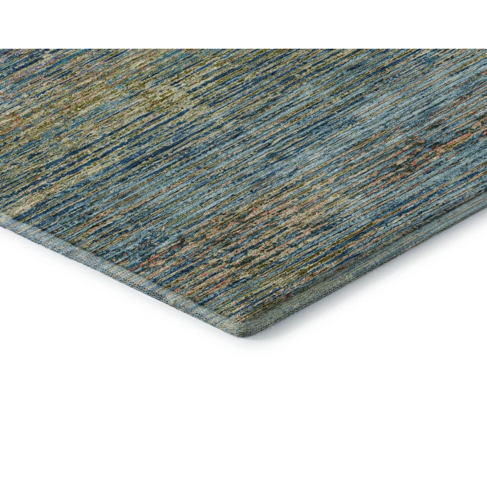 Dalyn Luxury Washable Trevi TV1 Denim 8' x 8' Round Rug