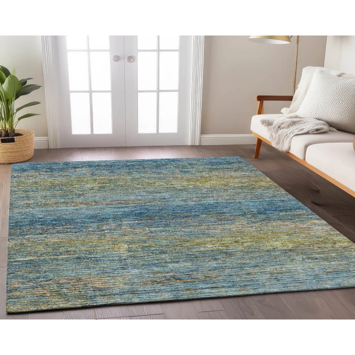 Dalyn Luxury Washable Trevi TV1 Denim 2'6" x 3'10" Rug