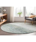 Dalyn Luxury Washable Trevi TV1 Linen 8' x 8' Round Rug