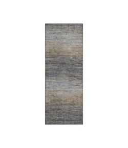 Dalyn Luxury Washable Trevi TV1 Pewter 2'3" x 7'6" Runner Rug