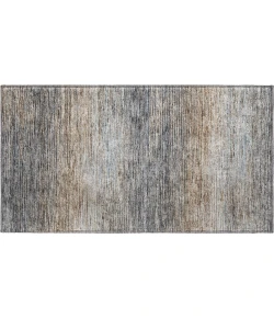 Dalyn Luxury Washable Trevi TV1 Pewter 1'8" x 2'6" Rug