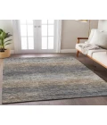 Dalyn Luxury Washable Trevi TV1 Pewter 10' x 14' Rug