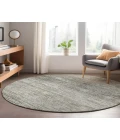 Dalyn Luxury Washable Trevi TV1 Taupe 8' x 8' Round Rug